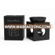 Black Wooden Frame Ceramic Aroma Oil Burner